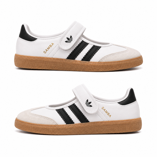 ADIDAS SAMBA BALETAS [BLANCO]